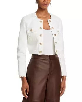 Валентина Джинсовая Куртка Generation Love, белый