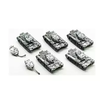 Валентина Mk III, коллекция № 1, WWII Micro Armour - United Kingdom - Loose Miniatures (1:285)