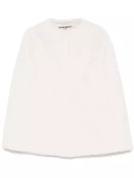 VALENTINI 1972 накидка из искусственного меха, белый