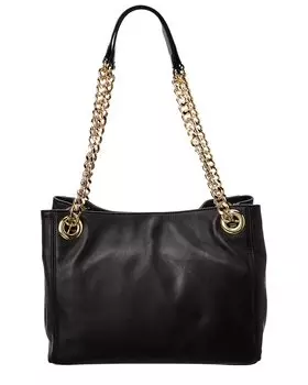 Valentino by Mario Valentino Кожаная сумка через плечо Diana Signature, черный