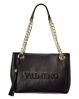 Valentino by Mario Valentino Кожаная сумка через плечо с тиснением Luisa, черный