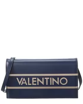 Valentino by Mario Valentino Lena Lavoro Кожаная сумка через плечо, синий