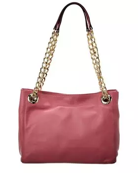 Valentino by Mario Valentino Luisa Кожаная сумка через плечо с бриллиантами, розовый