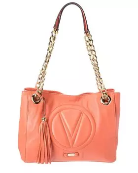 Valentino by Mario Valentino Luisa Signature Кожаная сумка через плечо, оранжевый