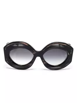 Valentino Eyewear солнцезащитные очки V-Soul II, черный