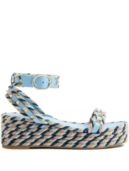 Valentino Garavani эспадрильи с декором Rockstud, нейтральный