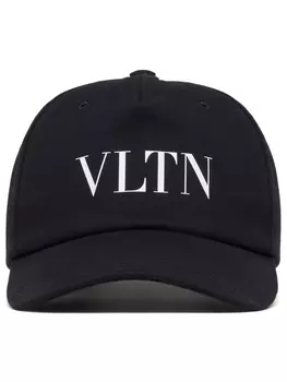 Valentino Garavani бейсболка с логотипом VLTN, черный