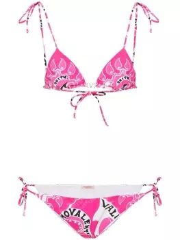 Valentino Garavani бикини Archive Manifesto, розовый