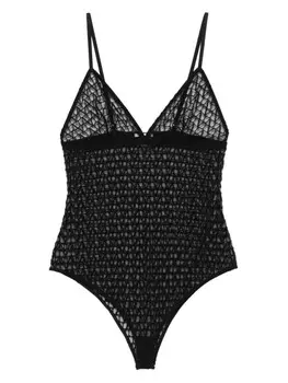 Valentino Garavani боди Toile-Iconographe, черный