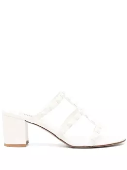 Valentino Garavani босоножки Rockstud 60, белый