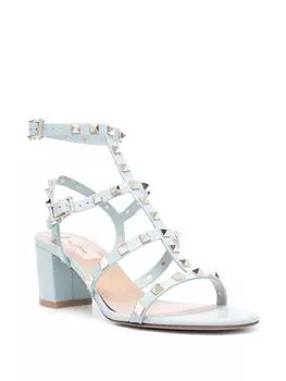 Valentino Garavani босоножки Rockstud 60, синий