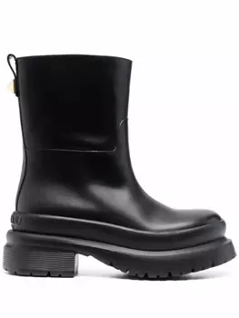 Valentino Garavani ботинки Romanstud, черный