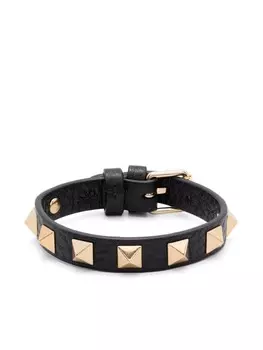 Valentino Garavani браслет Rockstud, черный