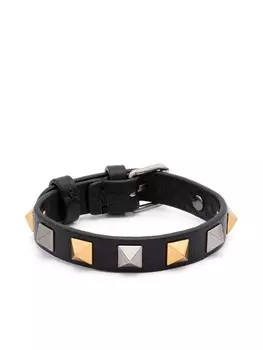 Valentino Garavani браслет Rockstud, черный