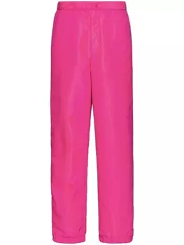 Valentino Garavani брюки прямого кроя, розовый