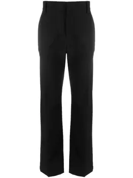 Valentino Garavani брюки Rockstud строгого кроя, черный