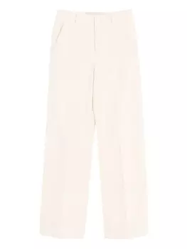 Valentino Garavani брюки с манжетами, нейтральный