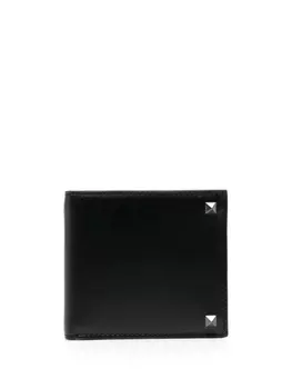 Valentino Garavani бумажник Rockstud, черный