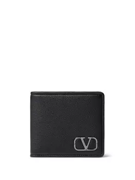 Valentino Garavani бумажник с логотипом VLogo Signature, черный
