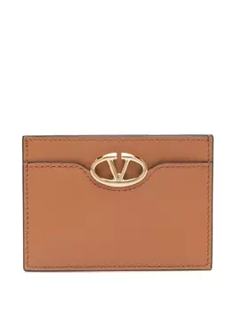 Valentino Garavani держатель карты VLogo Signature, коричневый