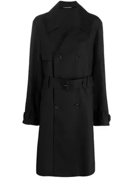 Valentino Garavani двубортное пальто, черный