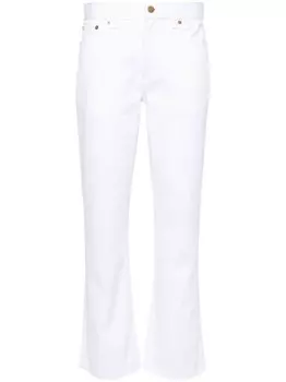 Valentino Garavani джинсы bootcut средней посадки, белый