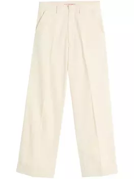 Valentino Garavani джинсы с манжетами, нейтральный