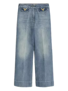 Valentino Garavani джинсы V Gold, синий