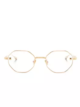 VALENTINO GARAVANI EYEWEAR очки VLX122 в восьмиугольной оправе, золотой