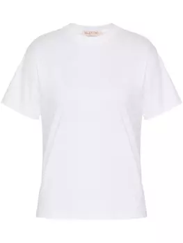 Valentino Garavani футболка с круглым вырезом, белый