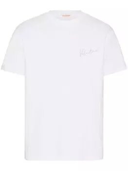 Valentino Garavani футболка с логотипом VLogo Signature, белый