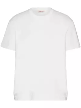 Valentino Garavani футболка с узором Toile Iconographe, белый