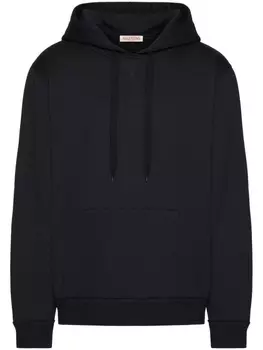 Valentino Garavani худи с заклепками, черный