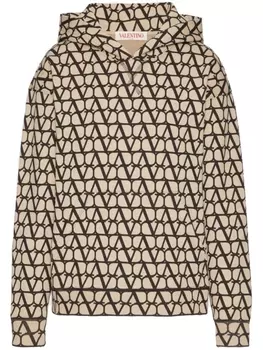 Valentino Garavani худи Toile Iconographe, нейтральный цвет