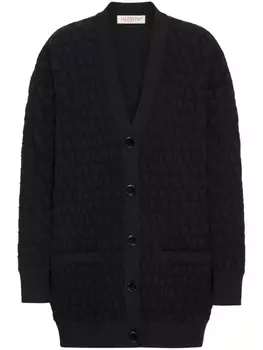 Valentino Garavani кардиган Toile Iconographe, черный