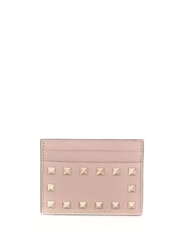 Valentino Garavani картхолдер Rockstud, розовый