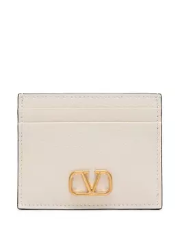 Valentino Garavani картхолдер с логотипом VLogo Signature, нейтральный