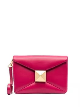 Valentino Garavani клатч One Stud, розовый