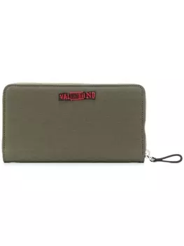 Valentino Garavani кошелек на молнии, зеленый