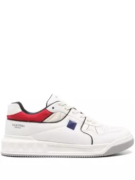 Кроссовки Valentino Garavani One Stud, белый/синий/красный