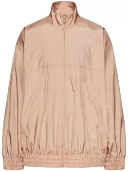 Valentino Garavani легкая куртка с приспущенными плечами, нейтральный цвет