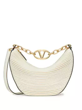 Valentino Garavani маленькая сумка на плечо с логотипом VLogo Signature, белый