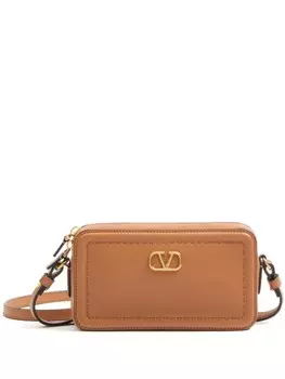 Valentino Garavani мини-сумка на плечо Alltime, нейтральный