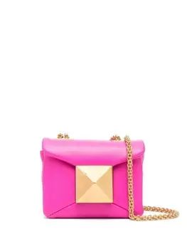 Valentino Garavani мини-сумка One Stud, розовый