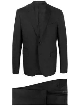 Valentino Garavani однобортный пиджак, черный