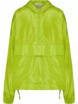 Valentino Garavani пальто с капюшоном, зеленый