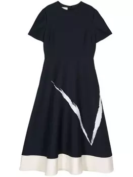 Valentino Garavani платье миди, синий