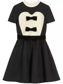 Valentino Garavani платье мини Couture, черный