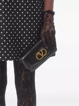 Valentino Garavani платье мини Supergran, черный