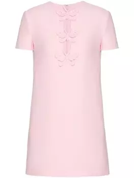 Valentino Garavani платье с вырезами, розовый
